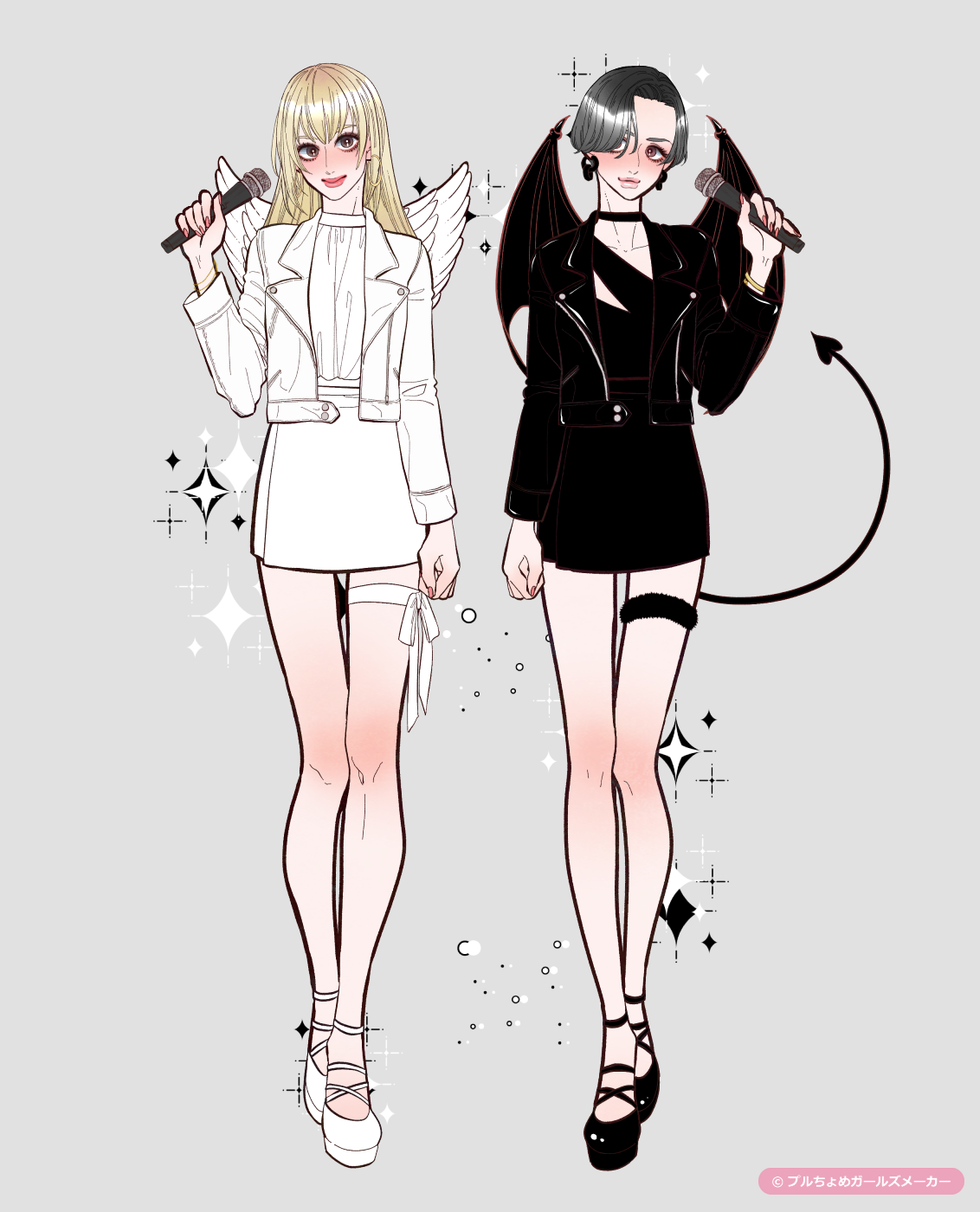 ガールズメーカーで作られた女の子1