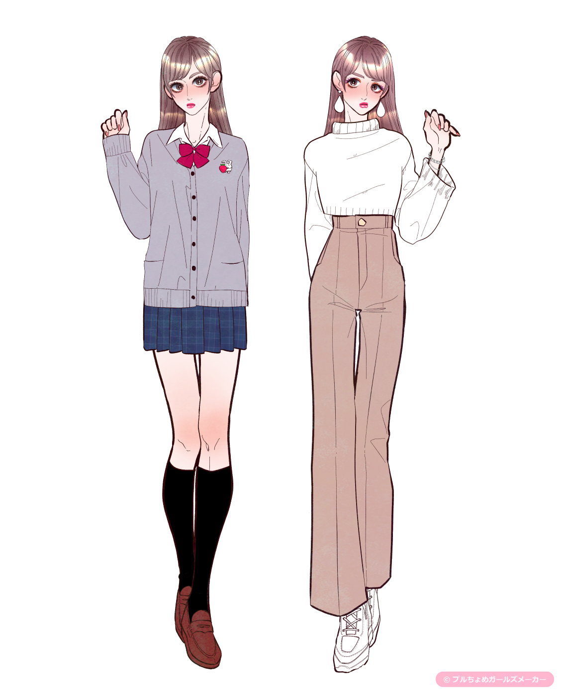 ガールズメーカーで作られた女の子2