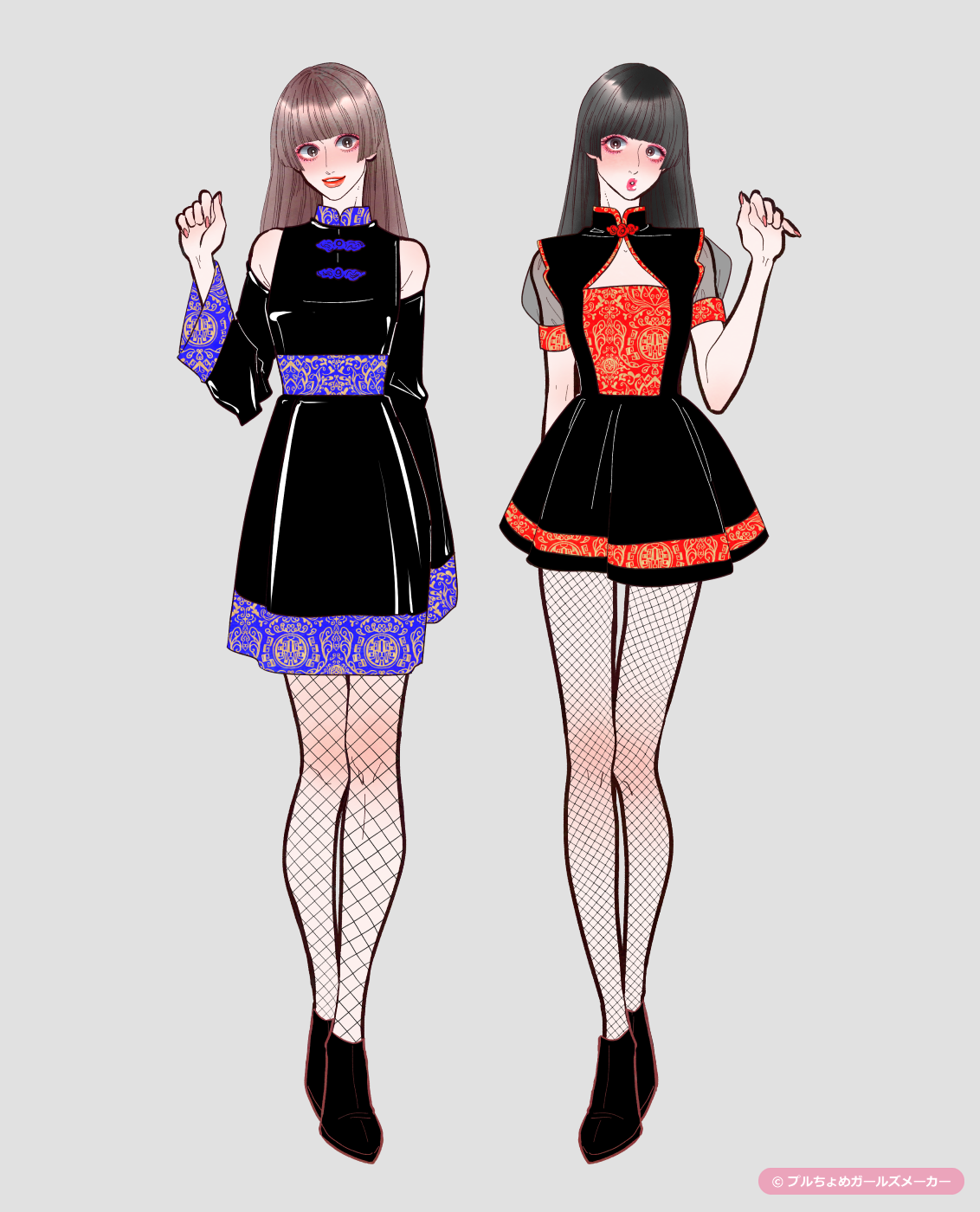 ガールズメーカーで作られた女の子2