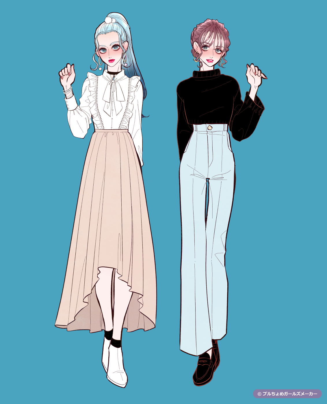 ガールズメーカーで作られた女の子2