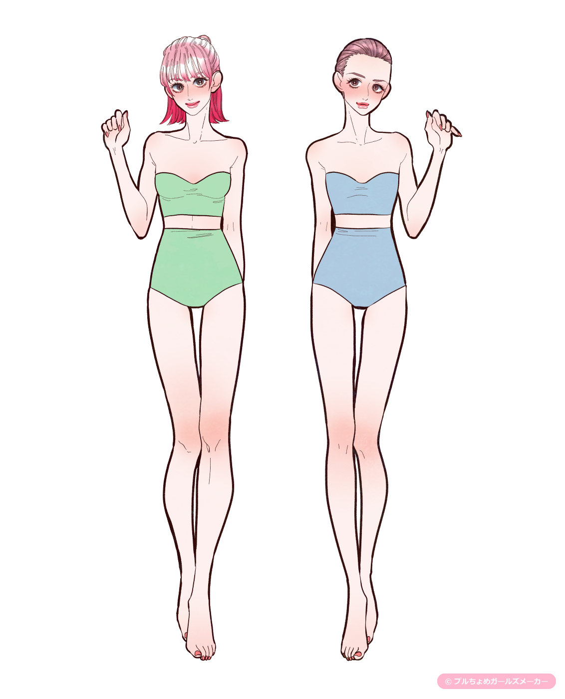 ガールズメーカーで作られた女の子6