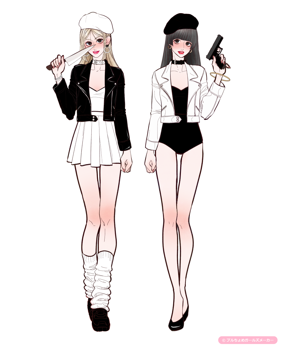ガールズメーカーで作られた女の子3