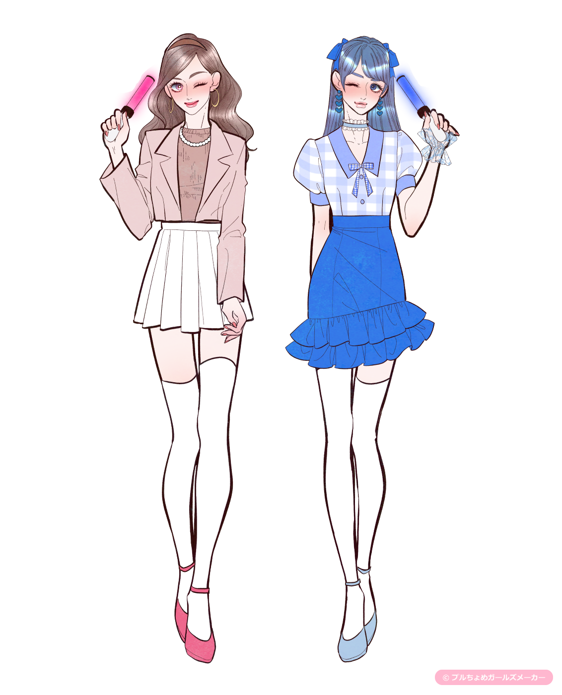 ガールズメーカーで作られた女の子1
