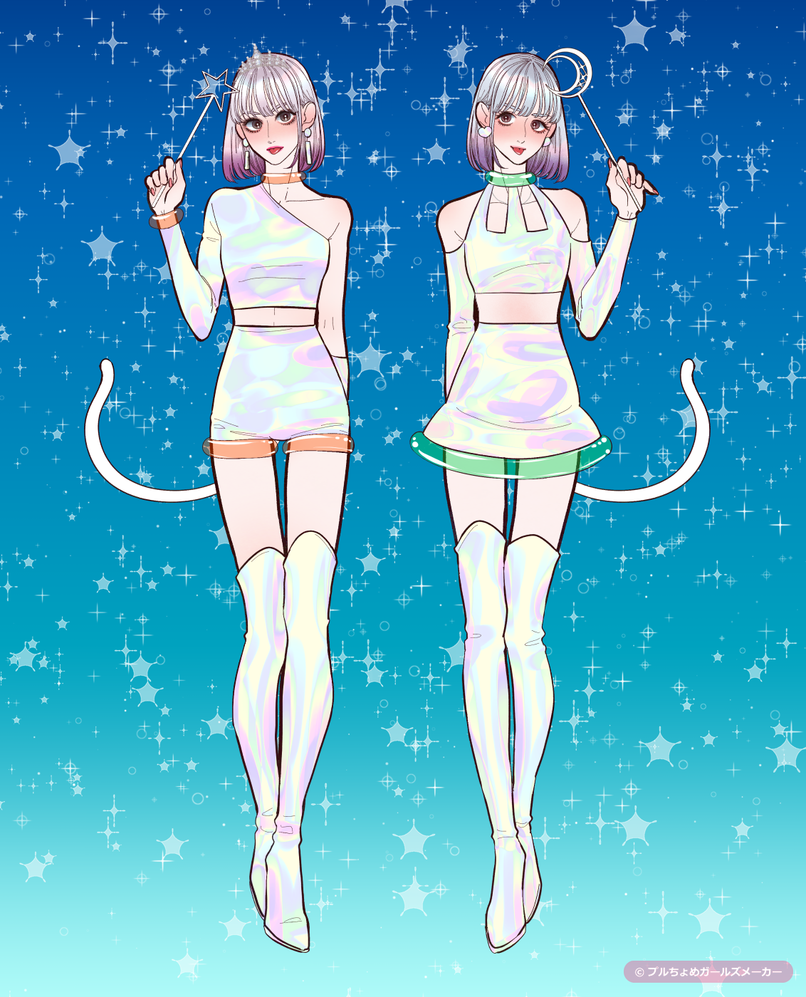 ガールズメーカーで作られた女の子16