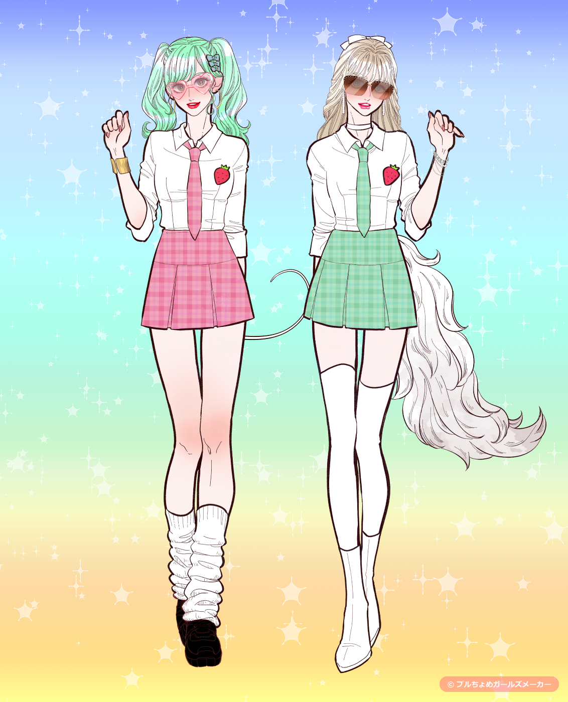 ガールズメーカーで作られた女の子2