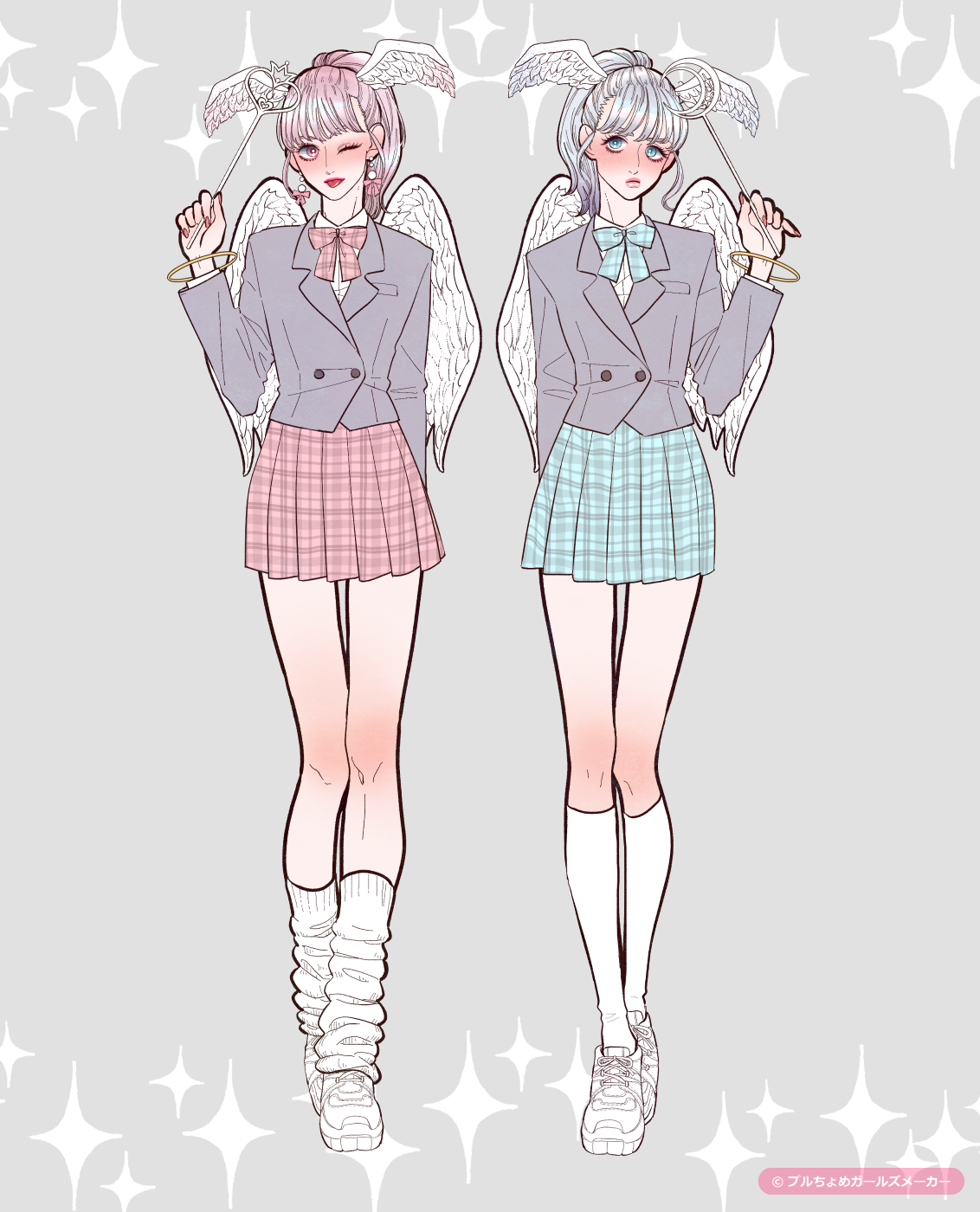 ガールズメーカーで作られた女の子1