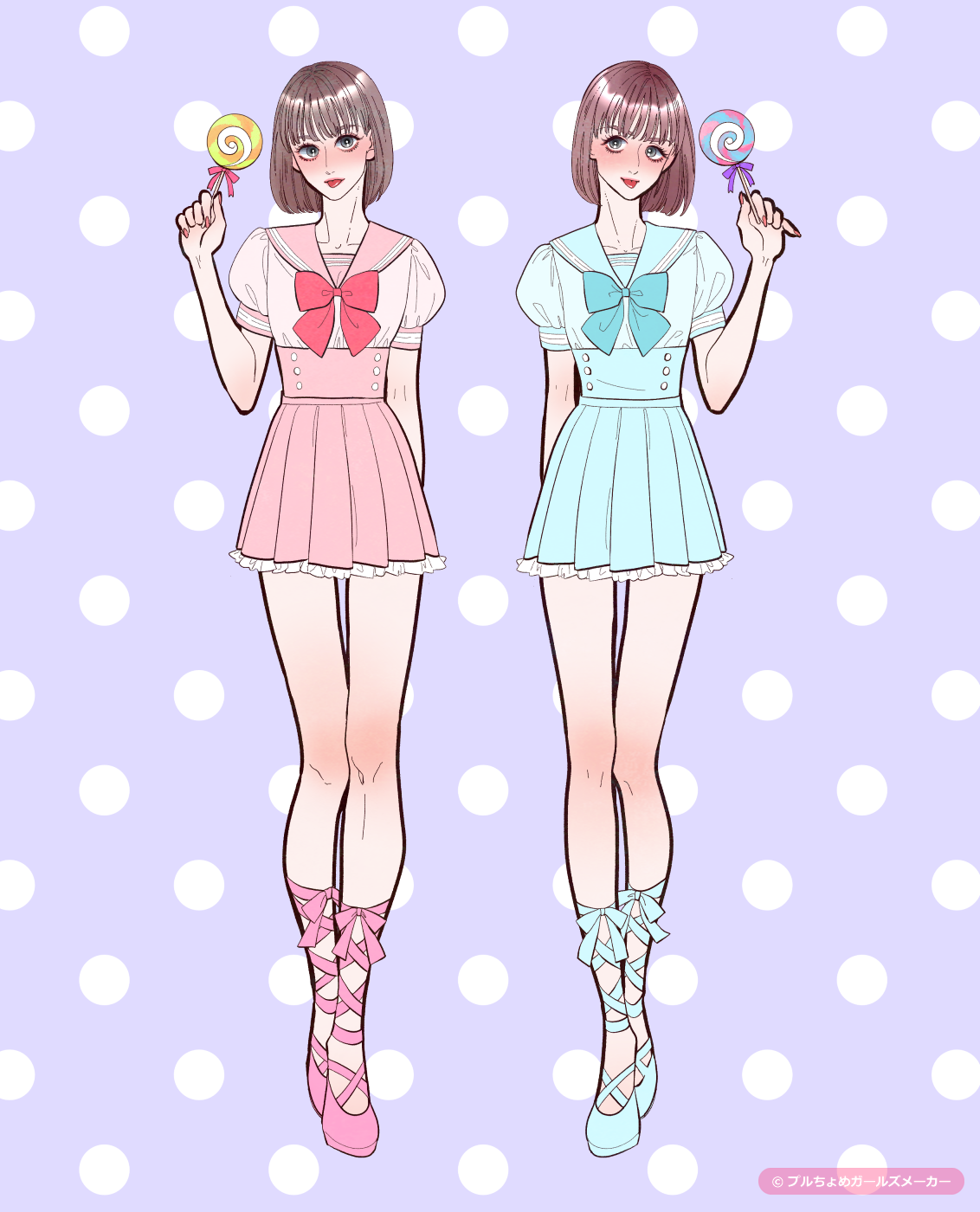 ガールズメーカーで作られた女の子3