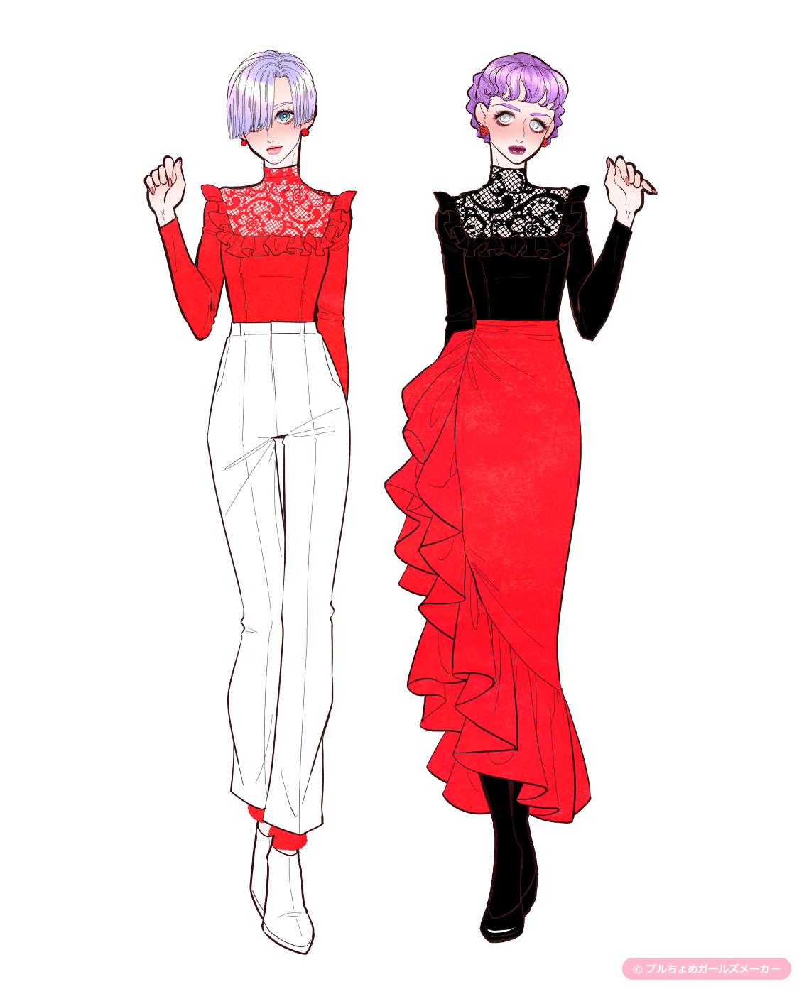 ガールズメーカーで作られた女の子2