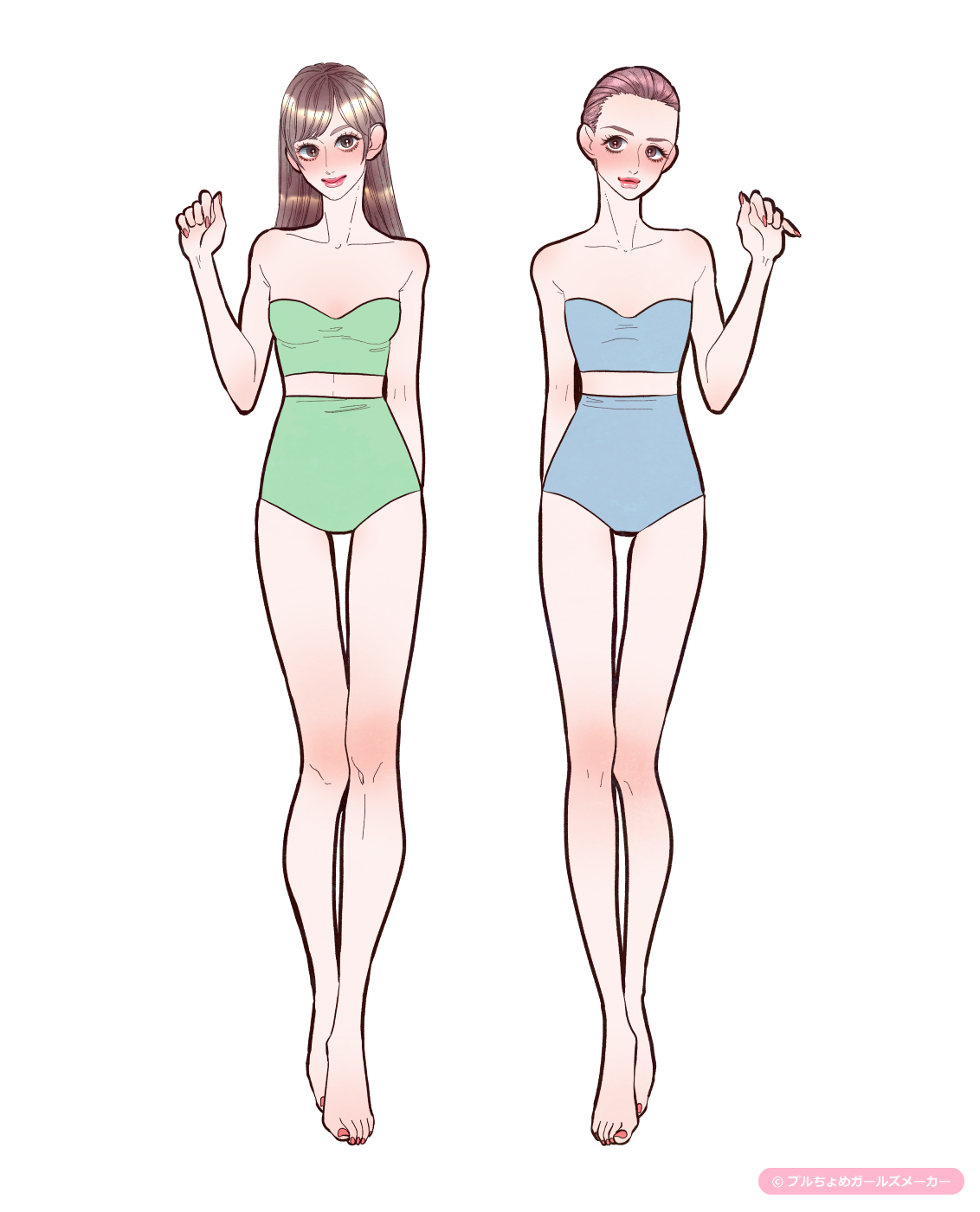 ガールズメーカーで作られた女の子4