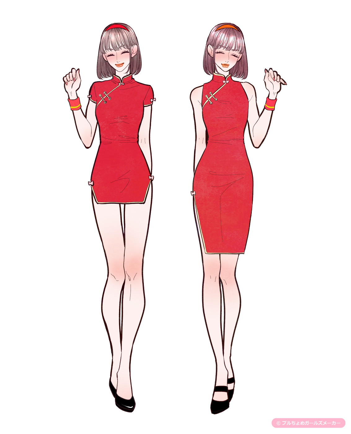ガールズメーカーで作られた女の子2