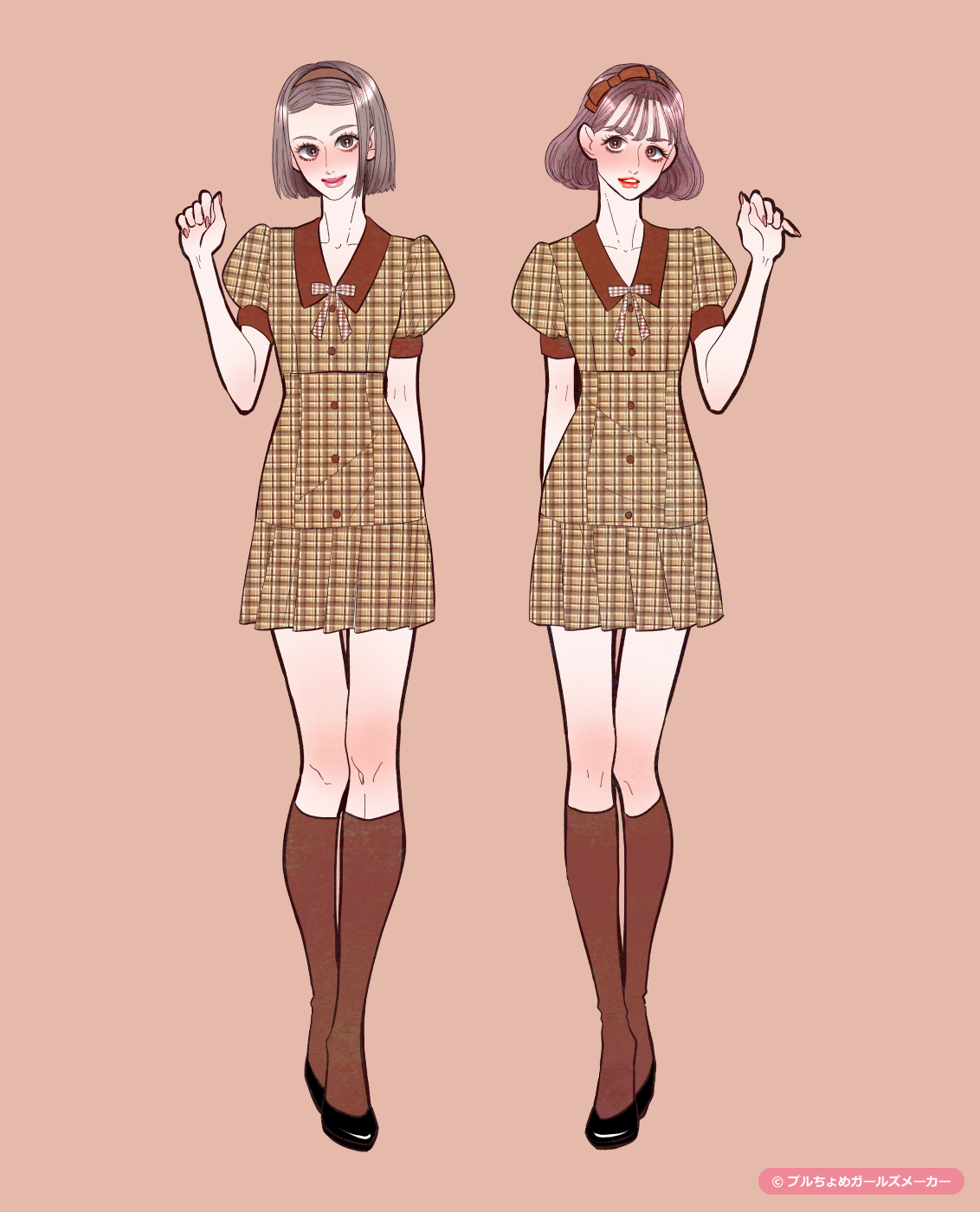 ガールズメーカーで作られた女の子2