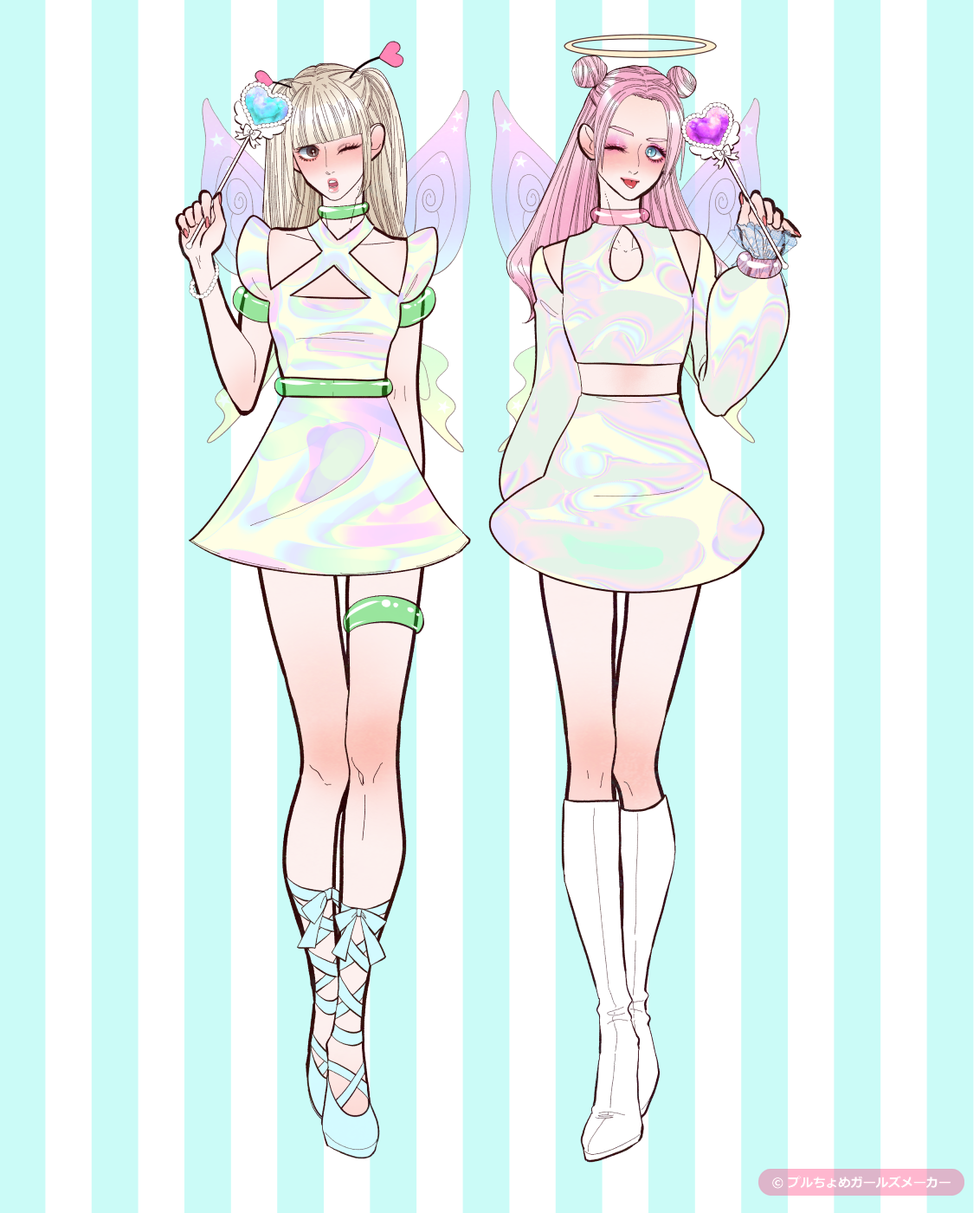 ガールズメーカーで作られた女の子2