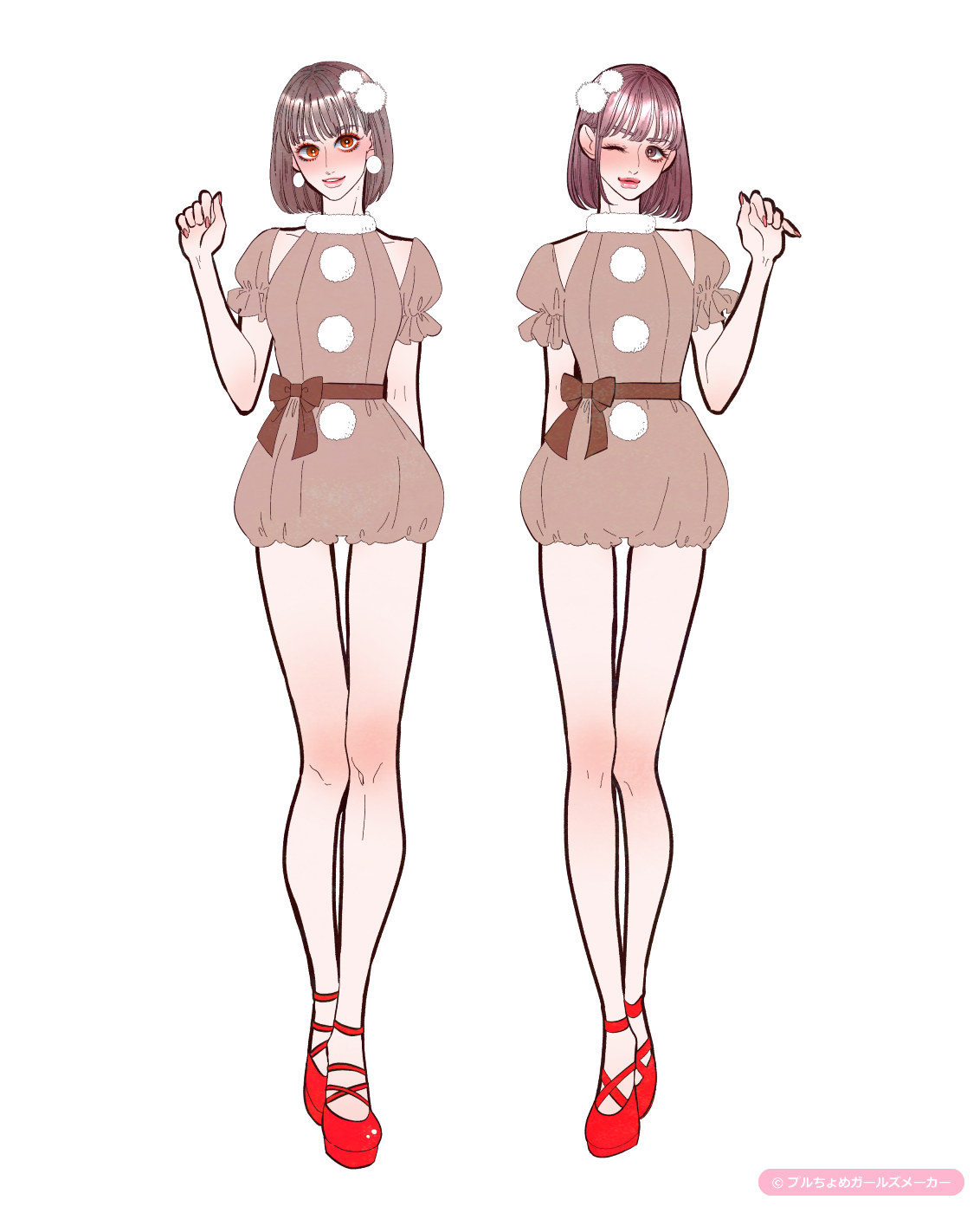 ガールズメーカーで作られた女の子4