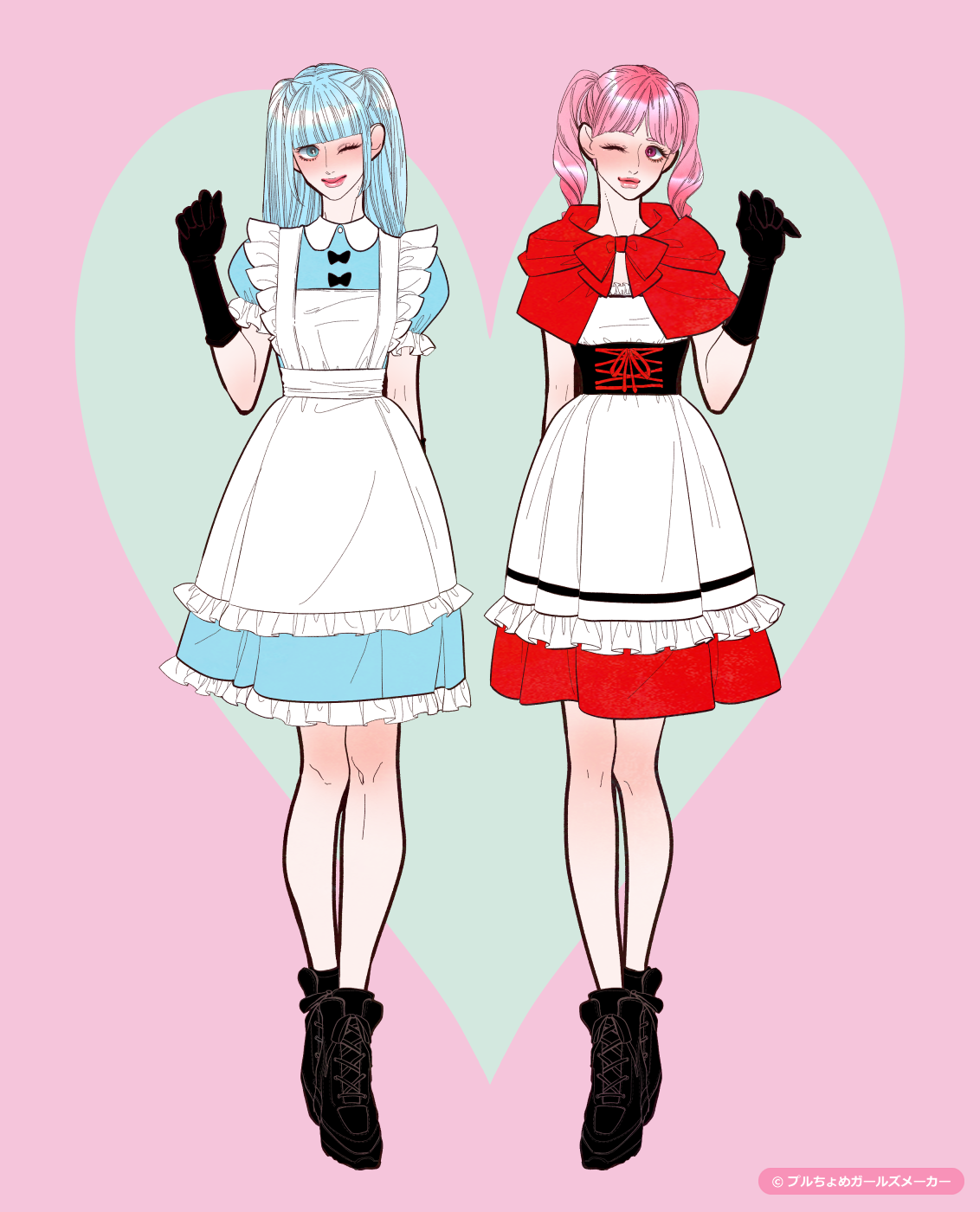 ガールズメーカーで作られた女の子3