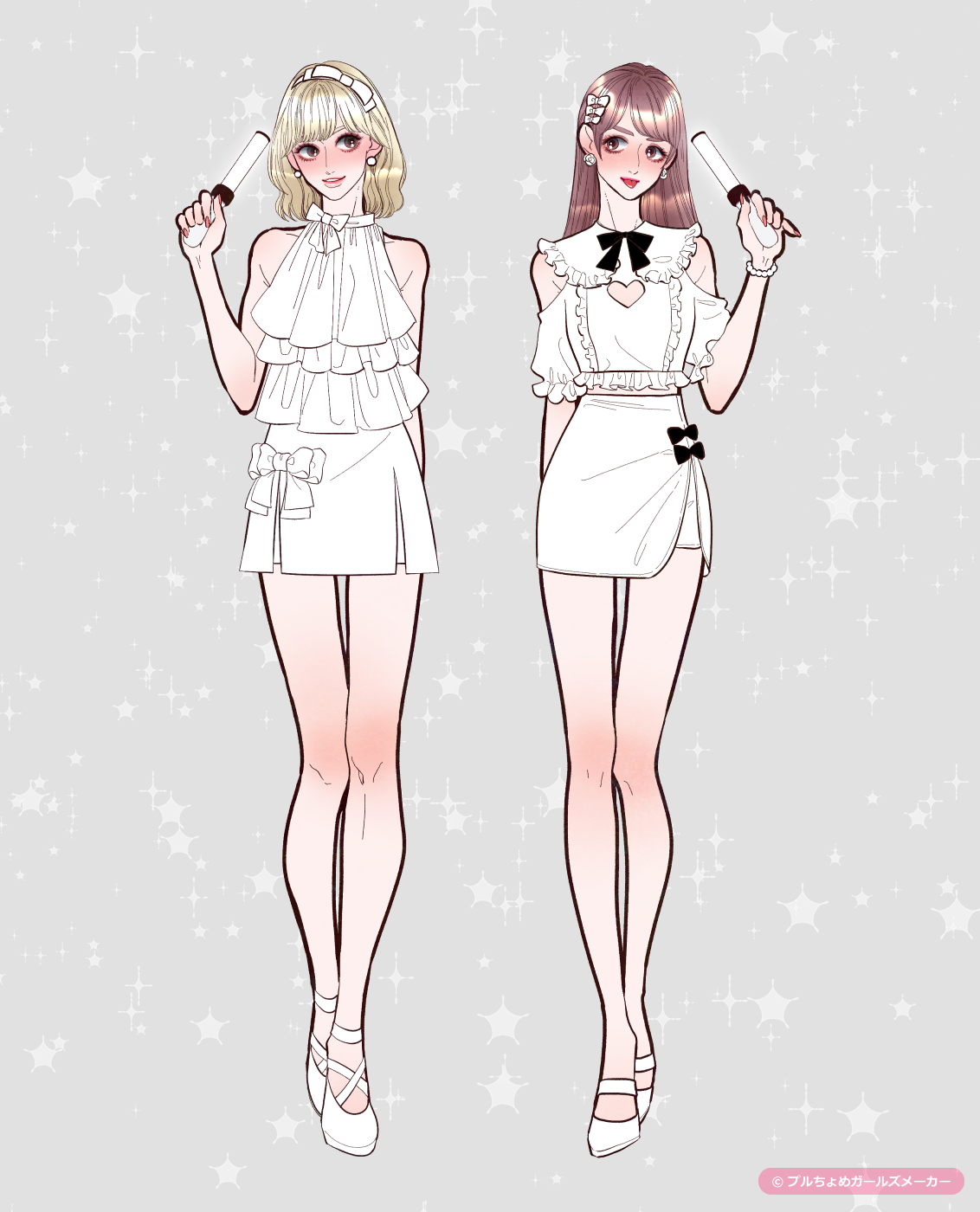 ガールズメーカーで作られた女の子4