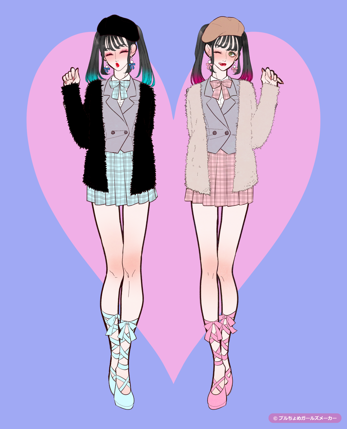ガールズメーカーで作られた女の子5