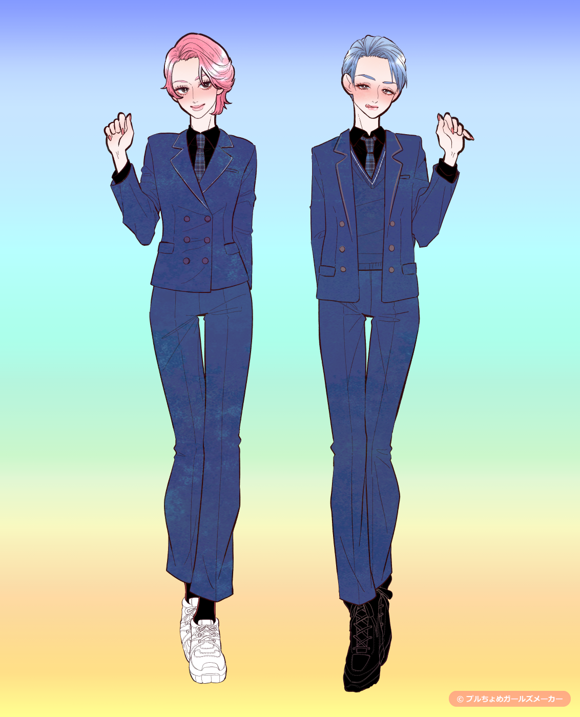 ガールズメーカーで作られた女の子3