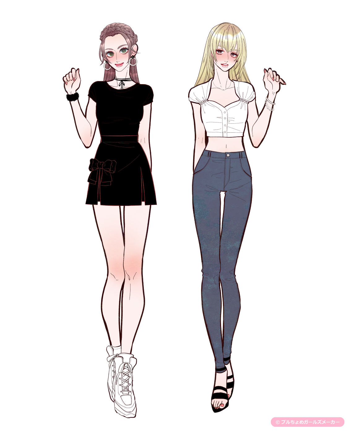 ガールズメーカーで作られた女の子5
