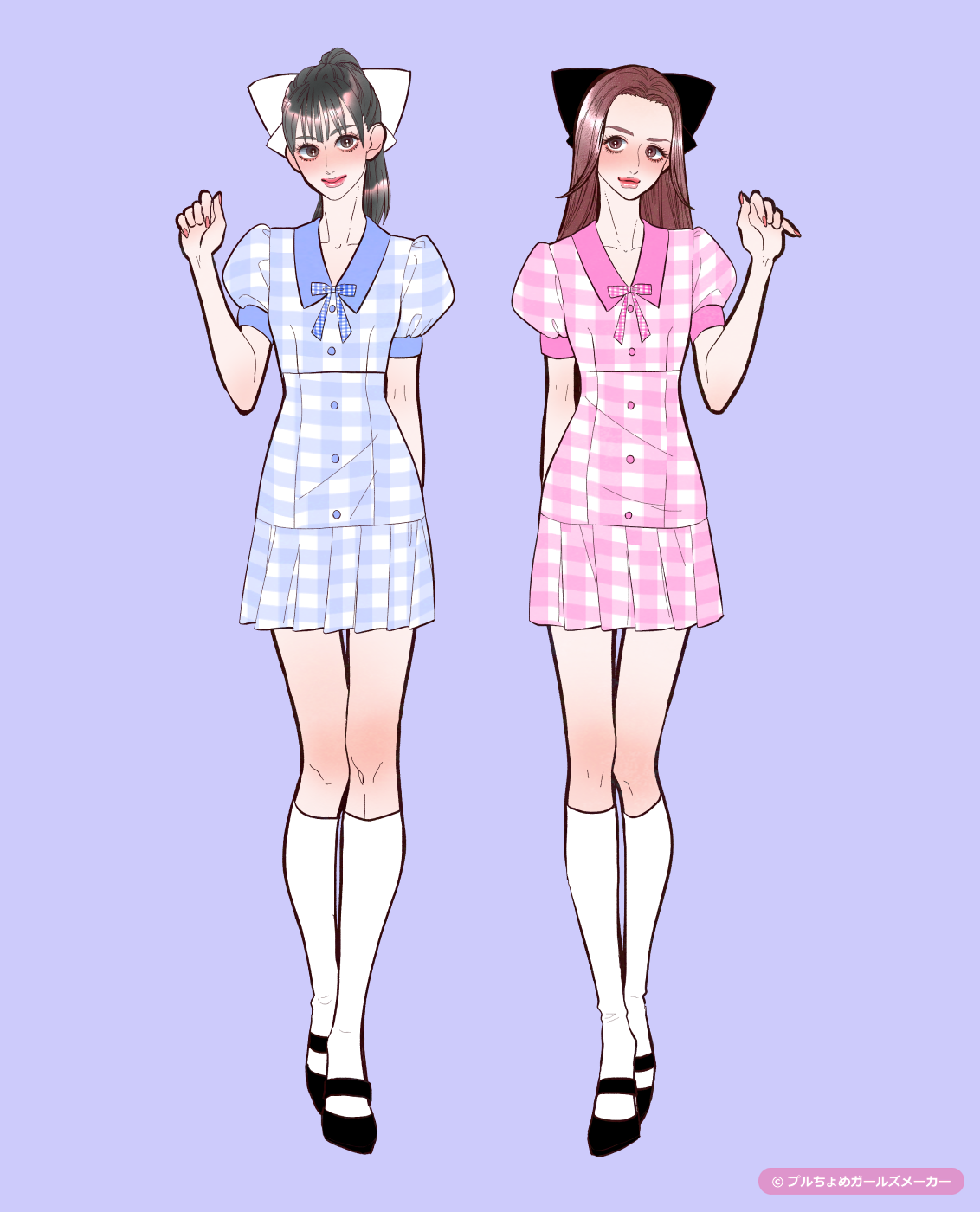 ガールズメーカーで作られた女の子2