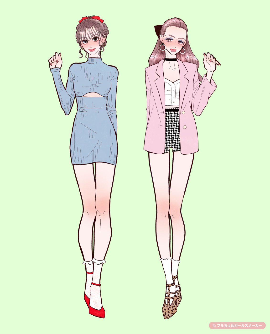 ガールズメーカーで作られた女の子5