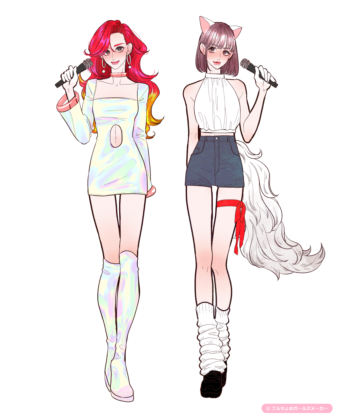 ガールズメーカーで作られた女の子3