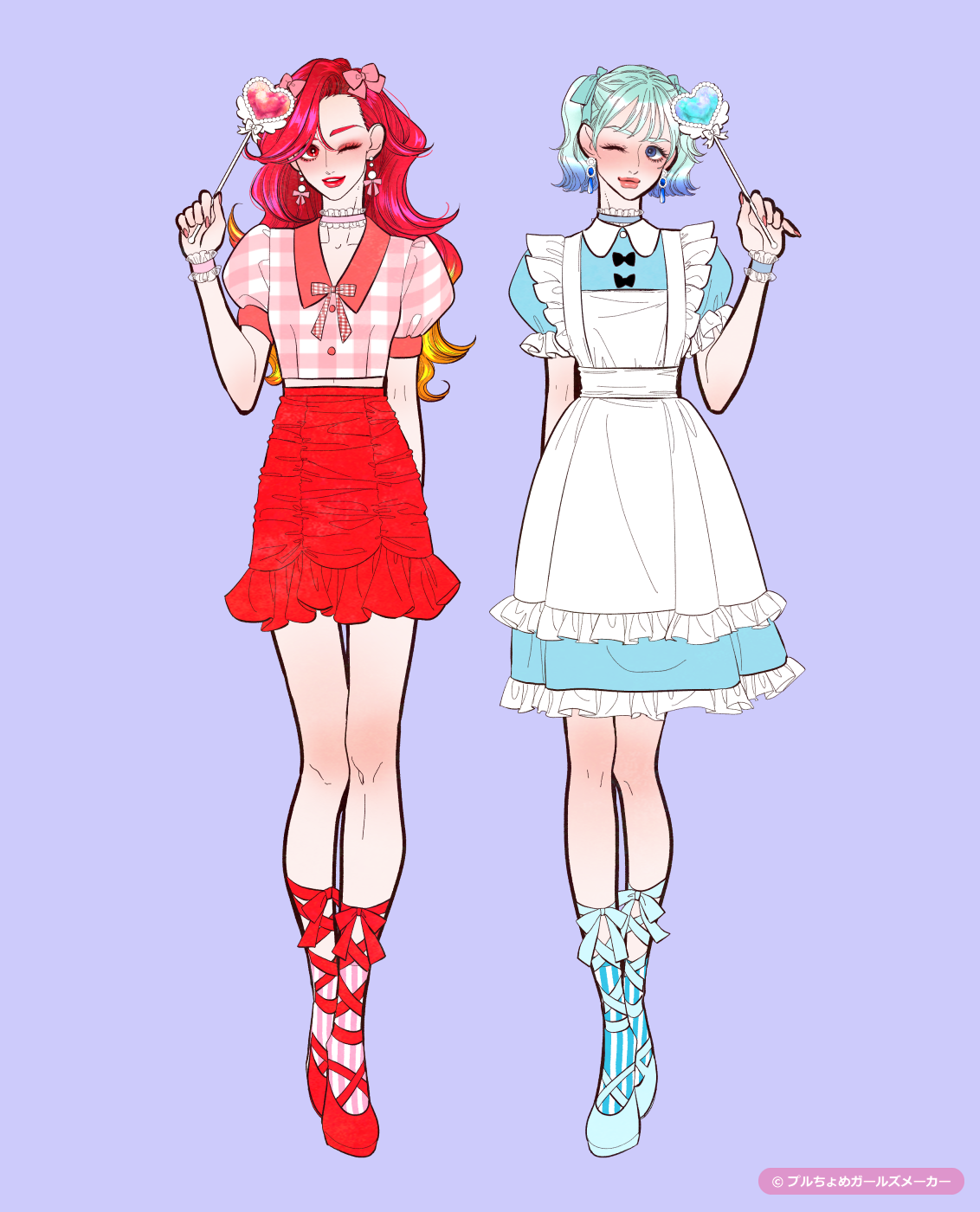 ガールズメーカーで作られた女の子2