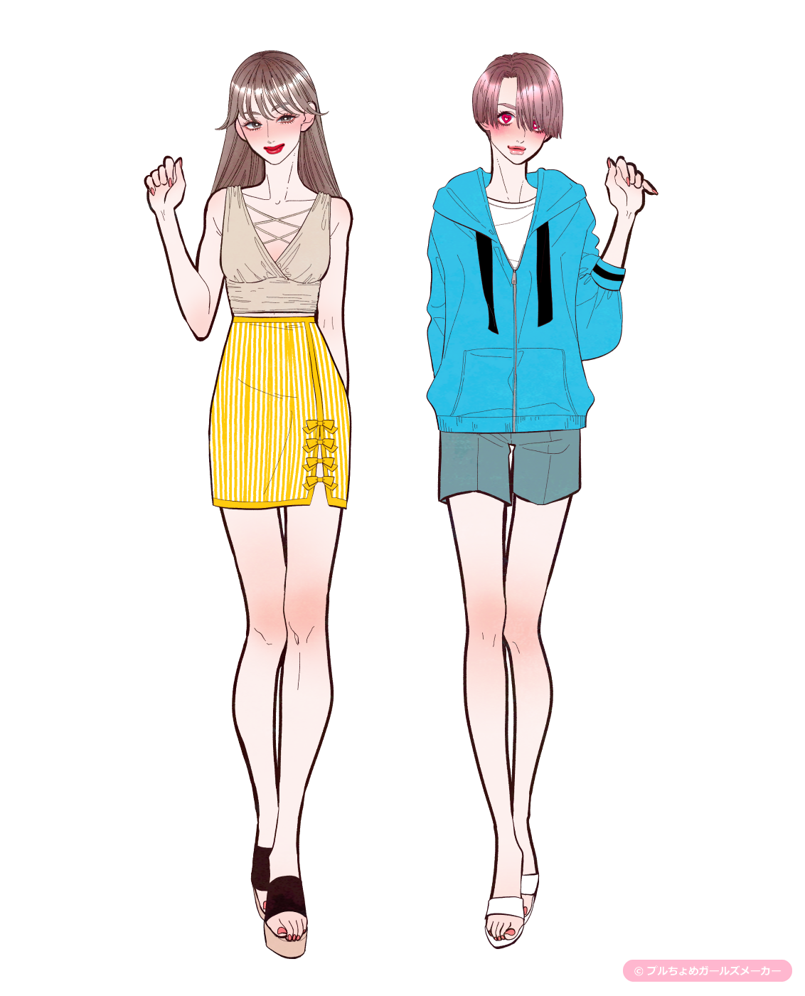 ガールズメーカーで作られた女の子8