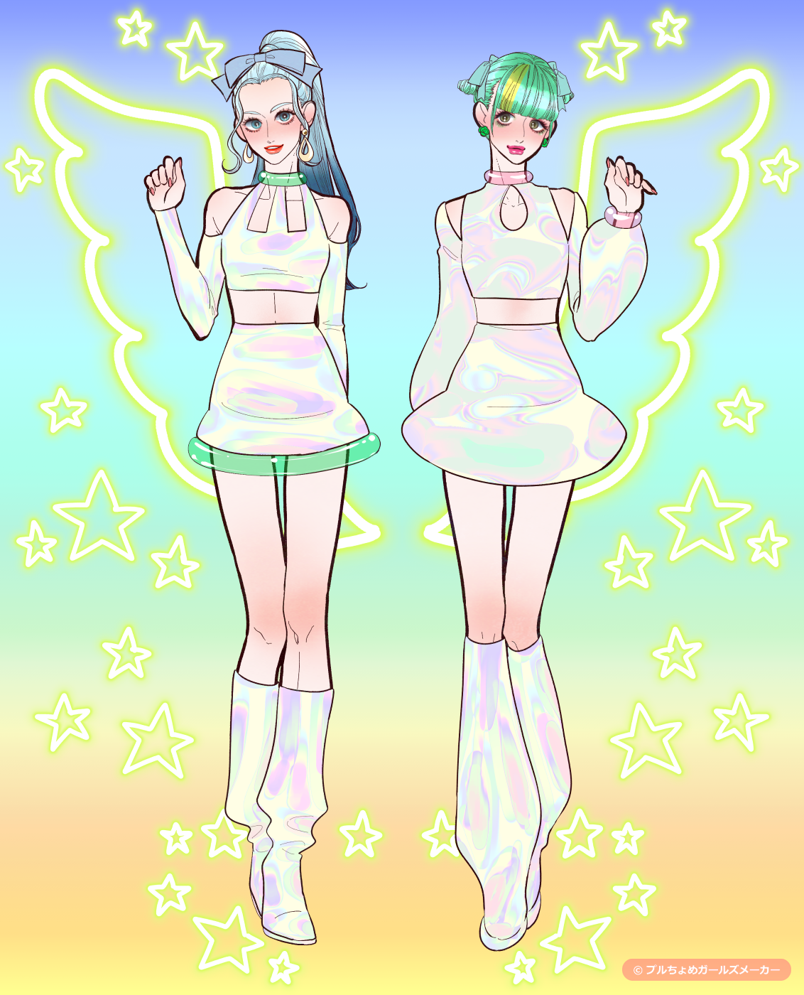 ガールズメーカーで作られた女の子2