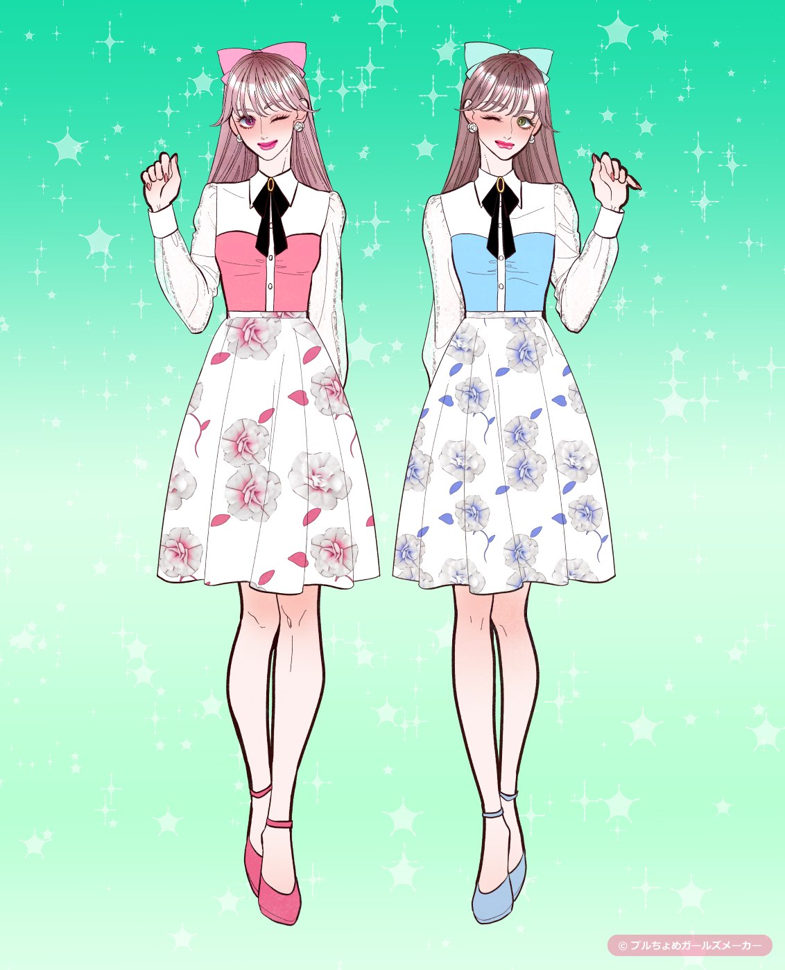 ガールズメーカーで作られた女の子3