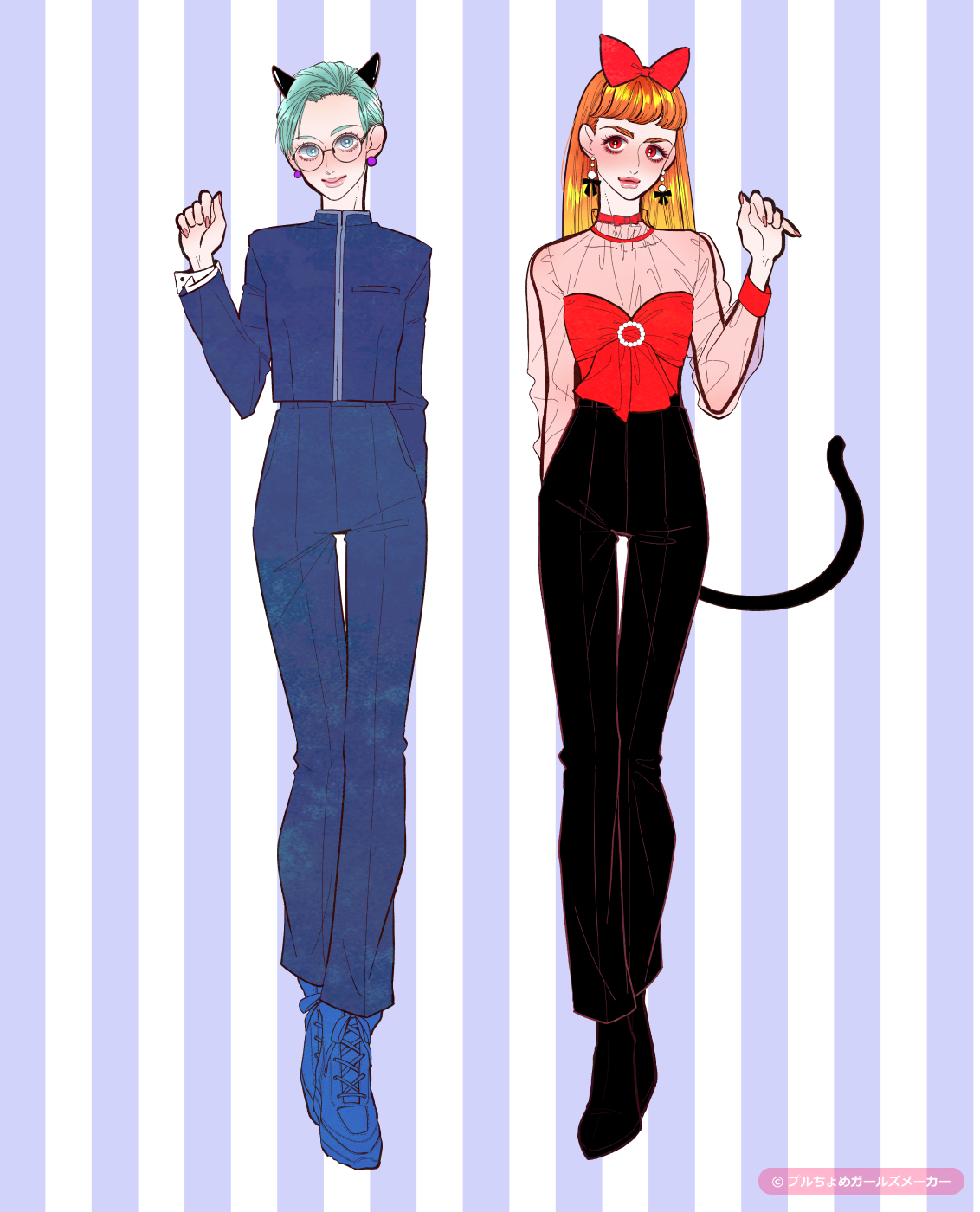 ガールズメーカーで作られた女の子4