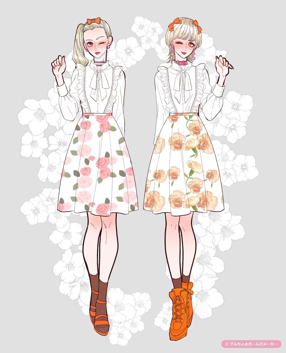 拡大 ガールズメーカーで作られた女の子5