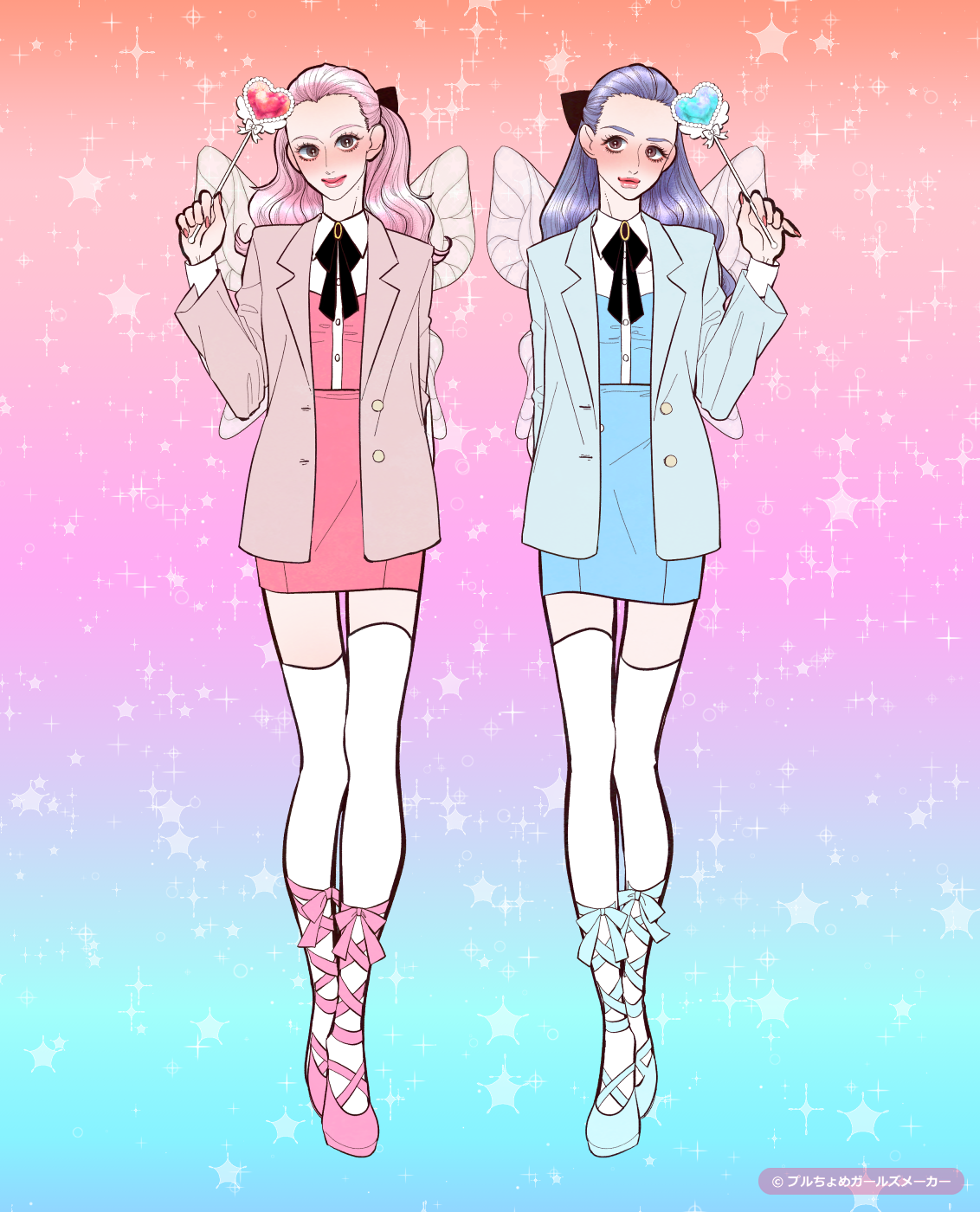 拡大 ガールズメーカーで作られた女の子8