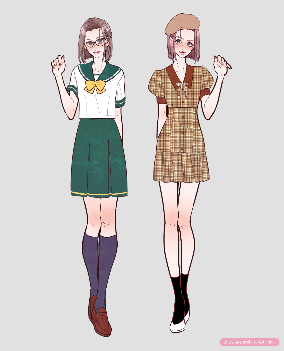 ガールズメーカーで作られた女の子5