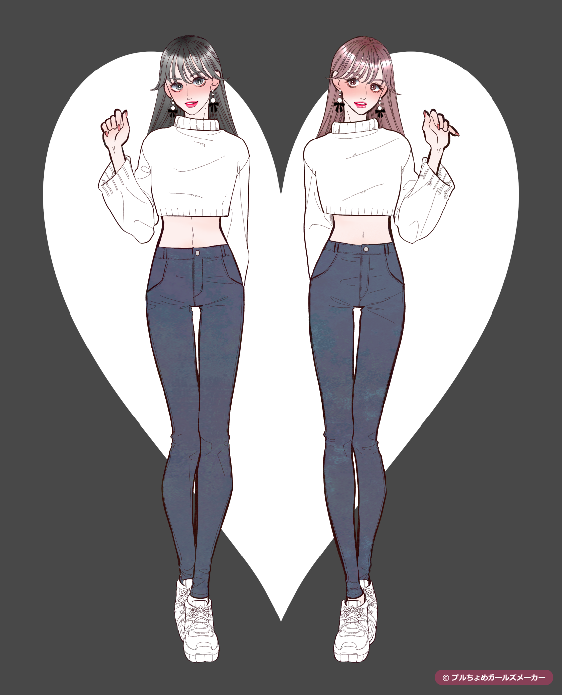 ガールズメーカーで作られた女の子4
