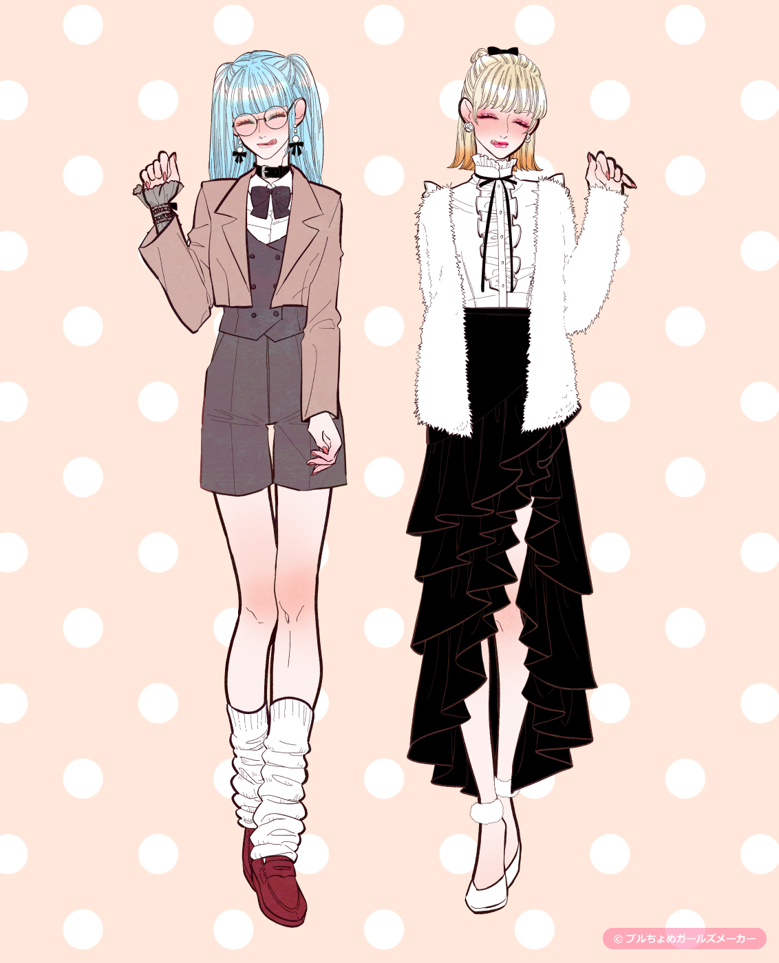 ガールズメーカーで作られた女の子2