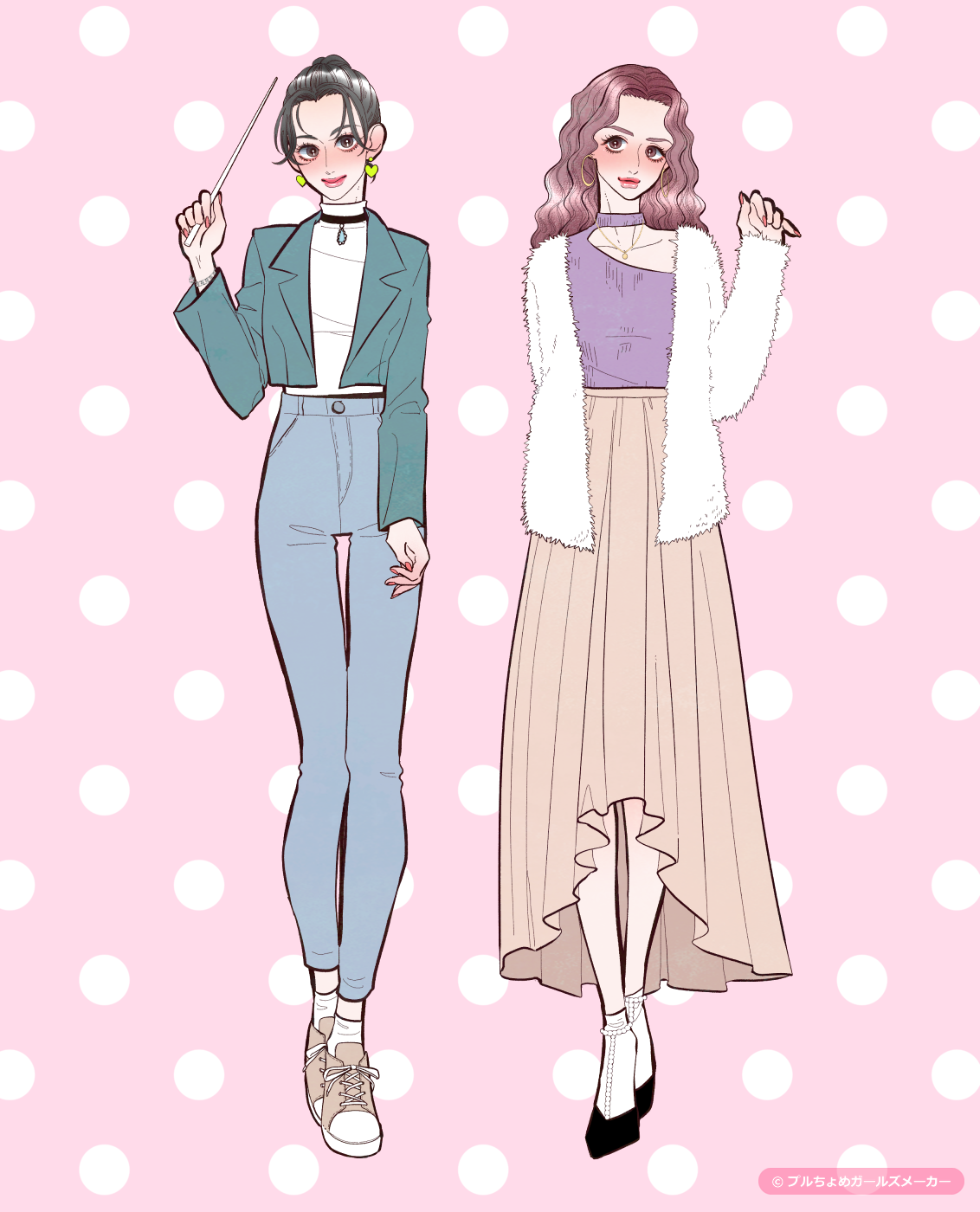 ガールズメーカーで作られた女の子6