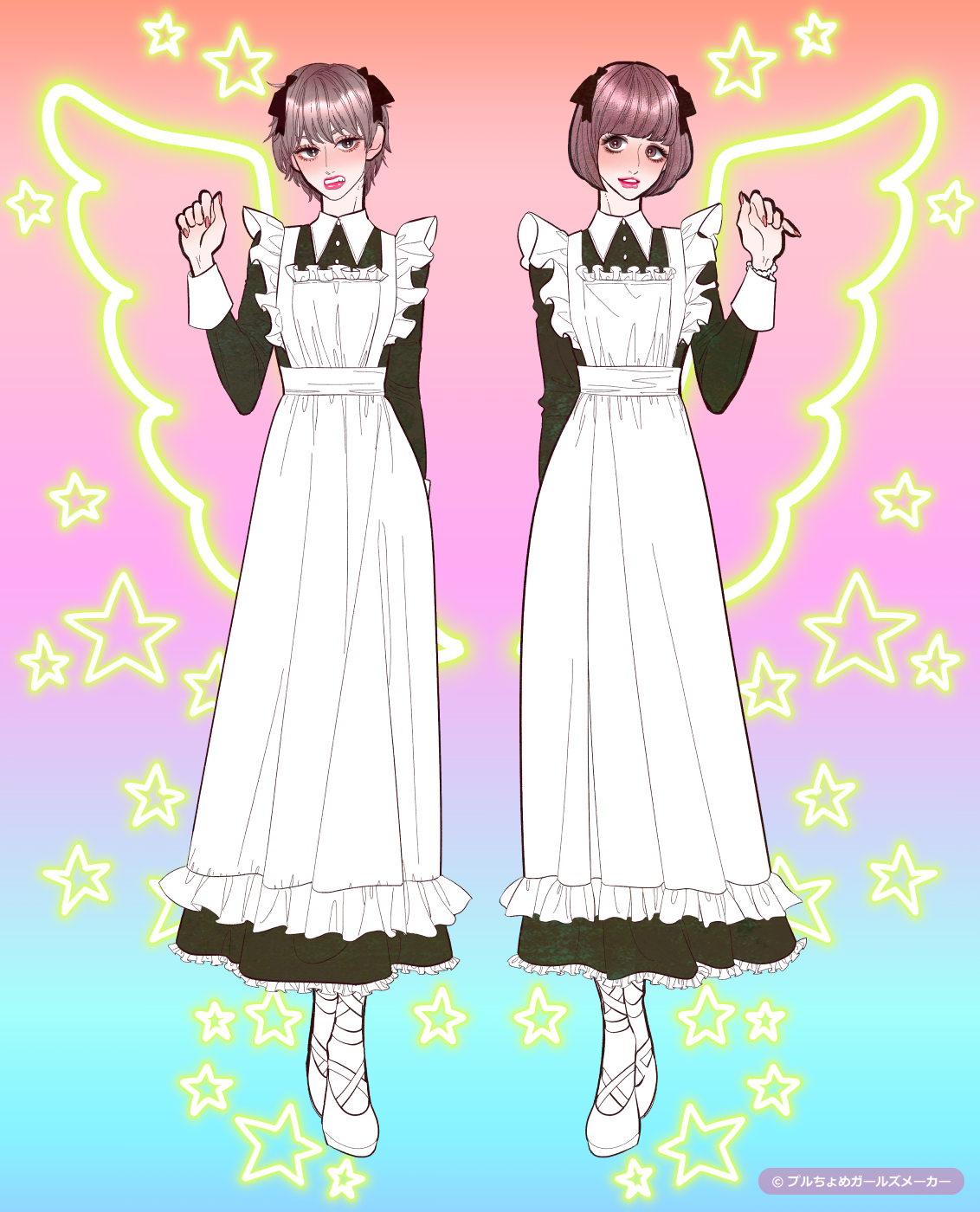 ガールズメーカーで作られた女の子5