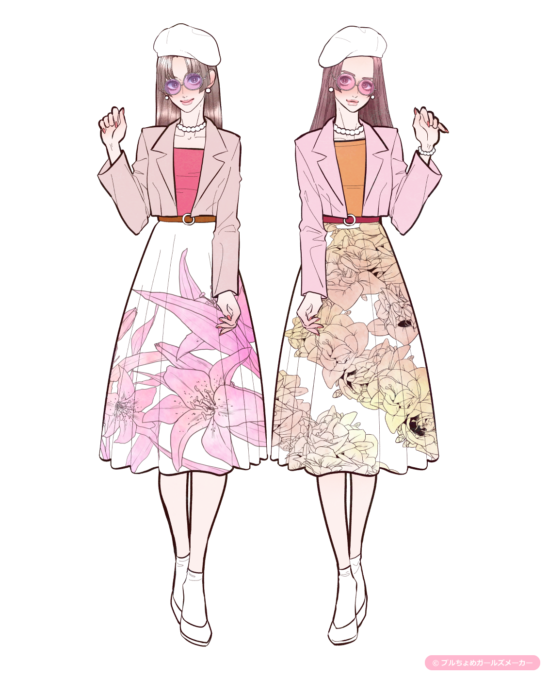 ガールズメーカーで作られた女の子2