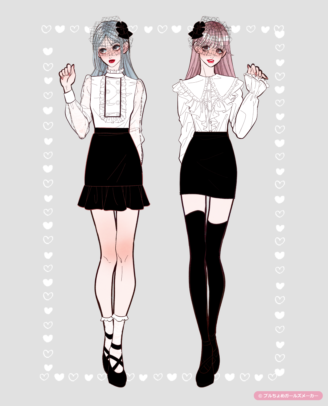 ガールズメーカーで作られた女の子4