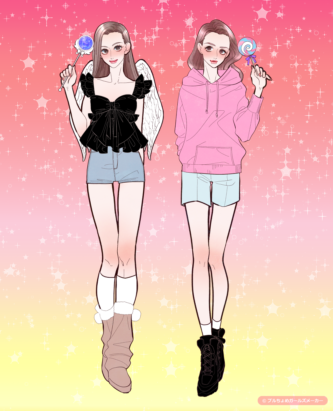 ガールズメーカーで作られた女の子15