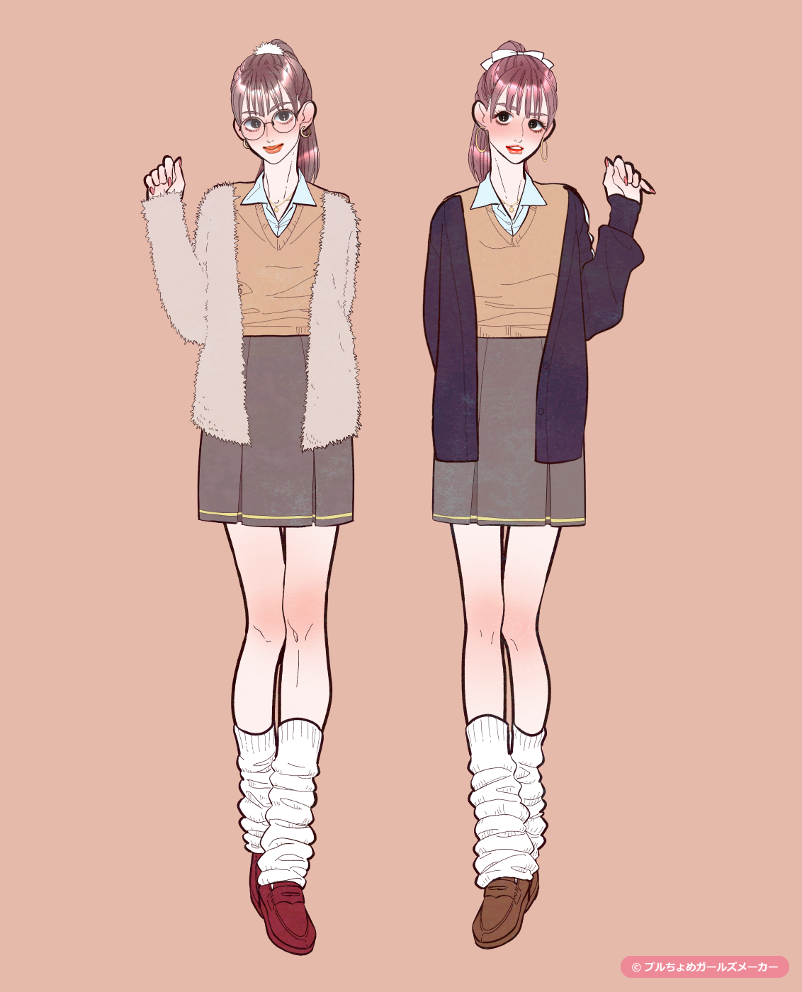 ガールズメーカーで作られた女の子3