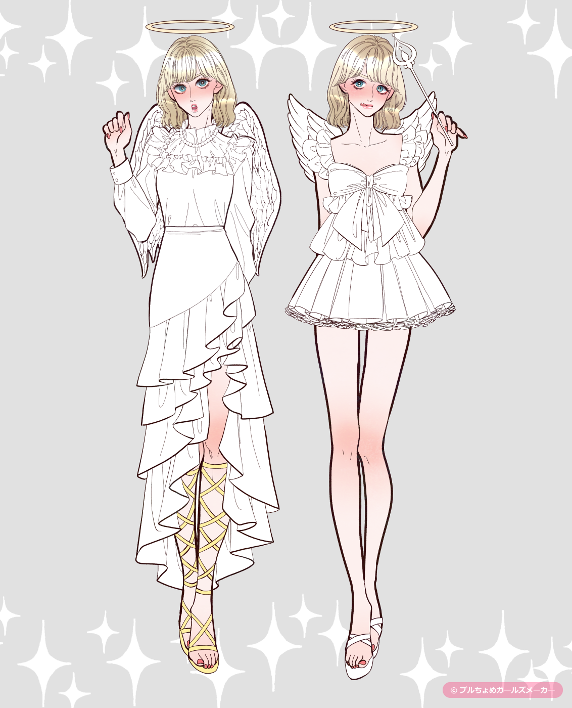 ガールズメーカーで作られた女の子1