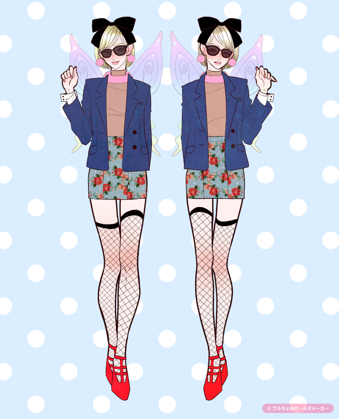 ガールズメーカーで作られた女の子4
