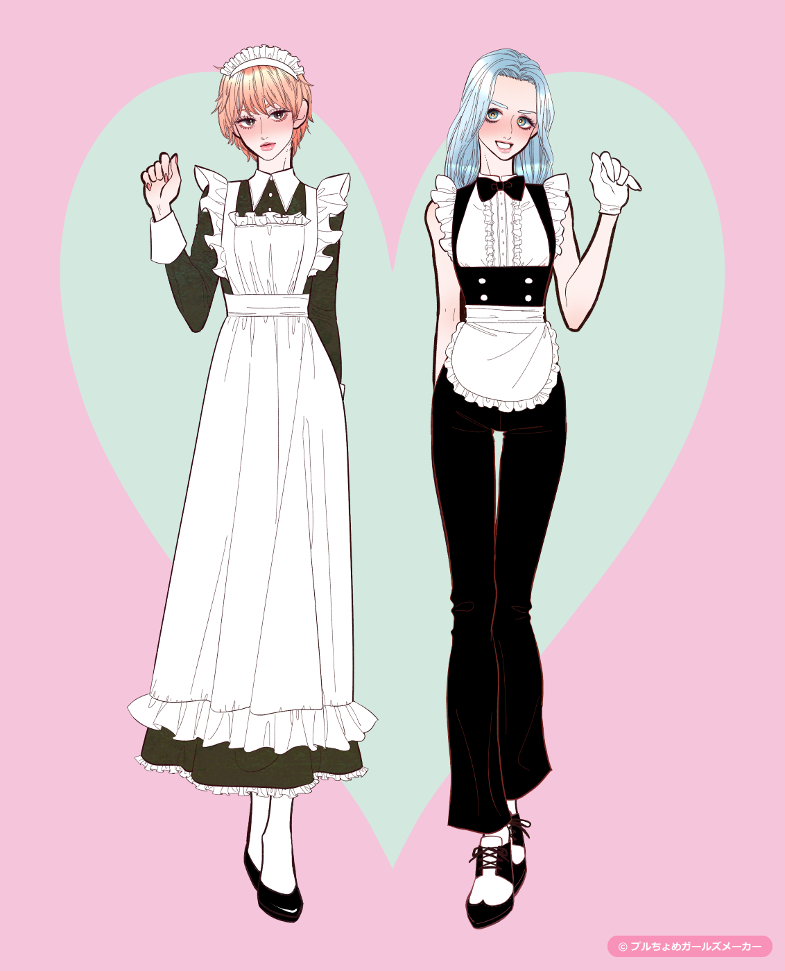 ガールズメーカーで作られた女の子2