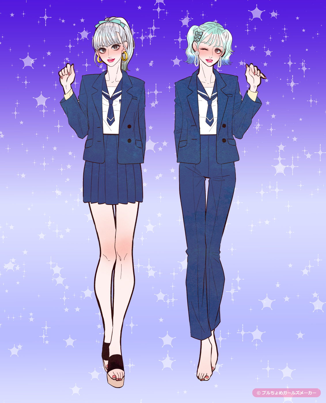 ガールズメーカーで作られた女の子2