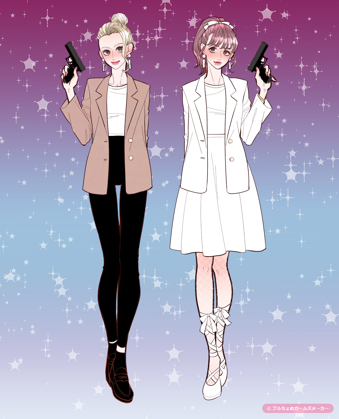 ガールズメーカーで作られた女の子2