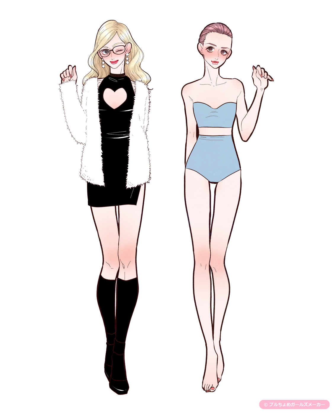 ガールズメーカーで作られた女の子3