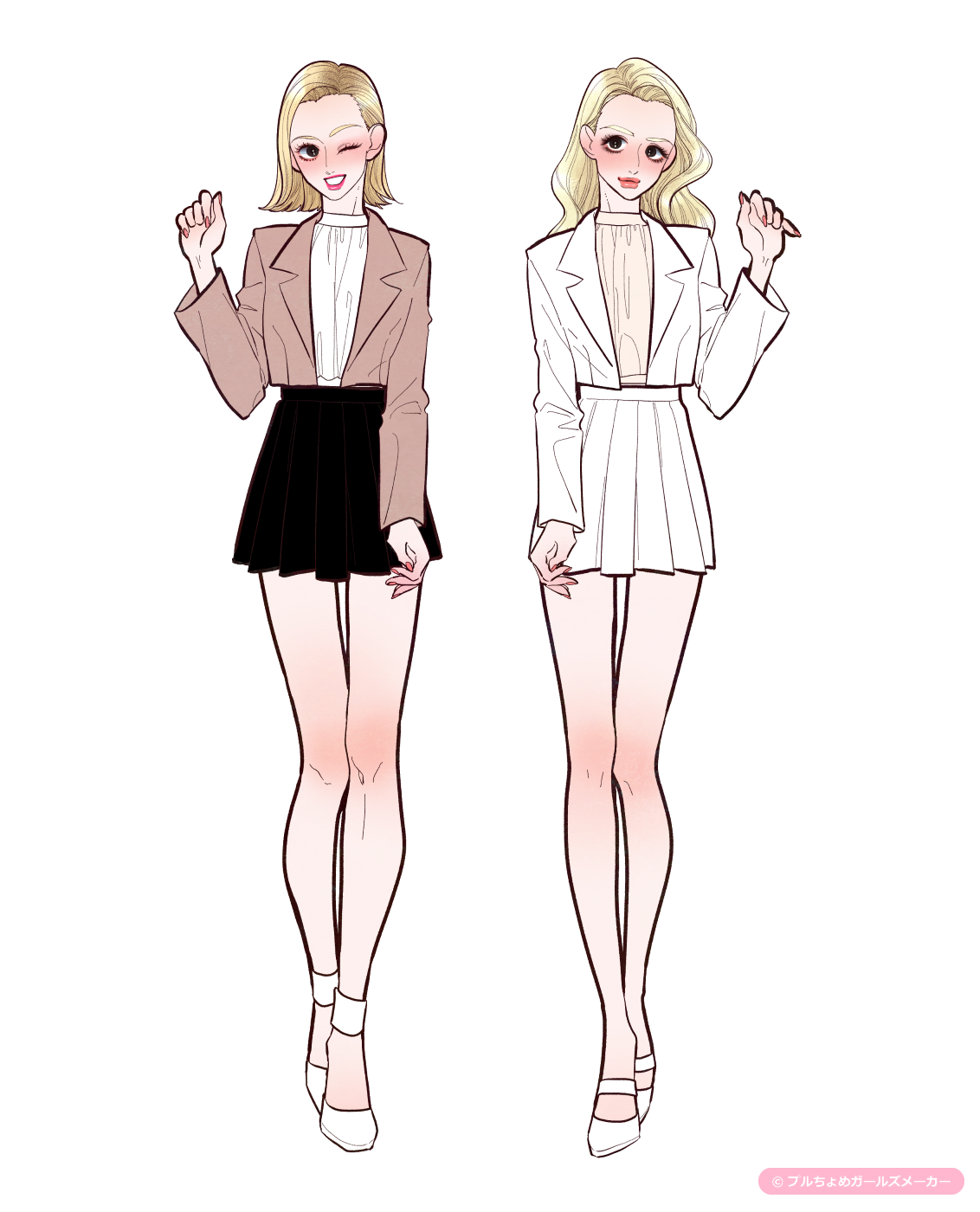 ガールズメーカーで作られた女の子2