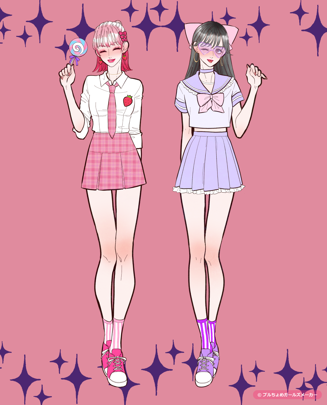 ガールズメーカーで作られた女の子3