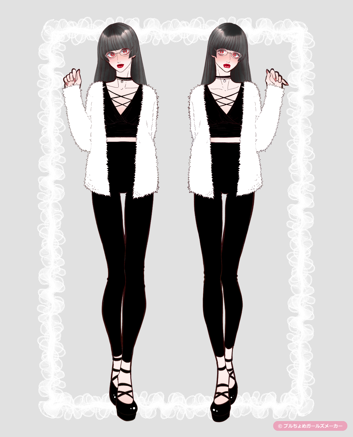 ガールズメーカーで作られた女の子14